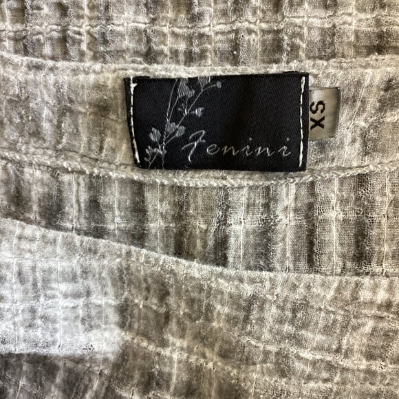 Grey Waffle Textured Top - Picture 2 of 7